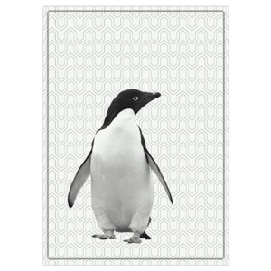 PRESENT TIME Sada 2 ks − Bavlněná utěrka tučňák, Vemzu