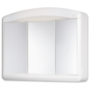 Jokey Plastik MAX Zrcadlová skříňka - bílá 58132-011