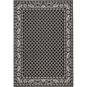 Moderní kusový koberec bouclé Botany Royal černý Typ: 160x230 cm