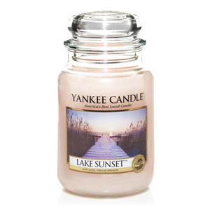 Yankee Candle – vonná svíčka Lake Sunset, velká 623 g