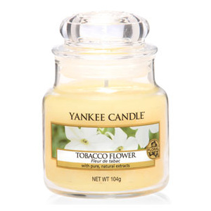 Yankee Candle – vonná svíčka Tobacco Flower, malá 104 g