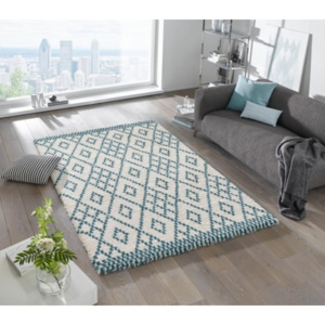 Moderní kusový koberec Grace 102596 modrý Typ: 80x150 cm