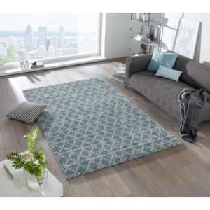 Moderní kusový koberec Grace 102598 modrý Typ: 80x150 cm