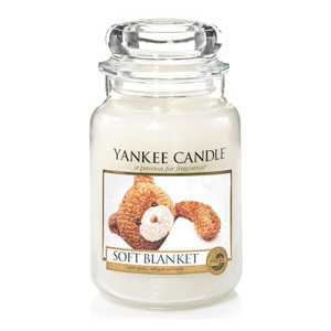 Yankee Candle – vonná svíčka Soft Blanket, velká 623 g