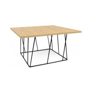 Konferenční stolek Rofus II (Dub, černá podnož) 9500.626883 Porto Deco