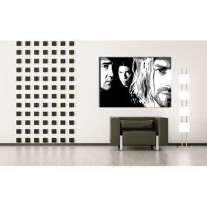 Ručně malovaný POP Art NIRVANA 1 dílný 100x70cm