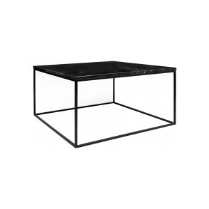 Konferenční stolek Amaro III, mramor (Černá, černá podnož) 9500.626180 Porto Deco