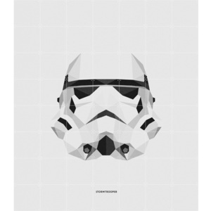 IXXI Skládaný obraz Star Wars IXXI Stormtrooper M, Vemzu