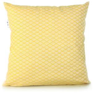 GADEO dekorační polštář WAVES yellow Velikost: 30x30 cm