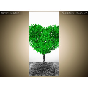 Fototapeta Zelený strom lásky 95x205cm FT2560A_1AN