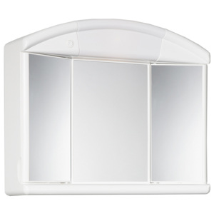 Jokey Plastik SALVA (SOLO) Zrcadlová skříňka - bílá 67123-011