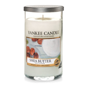 Yankee Candle – Décor vonná svíčka Shea Butter, střední 340 g