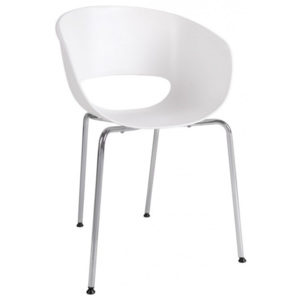 Židle Cascare, bílá - výprodej S23588 CULTY +