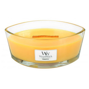 WoodWick – HearthWick vonná svíčka Ananas, 453 g