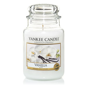 Yankee Candle – vonná svíčka Vanilla, velká 623 g