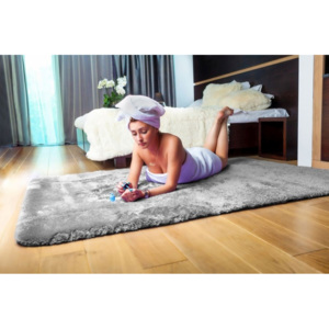 Kusový koberec COMFORT stříbrný 120x170