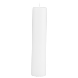 Bílá svíčka 4x20 cm sada 2 kusů, Vemzu