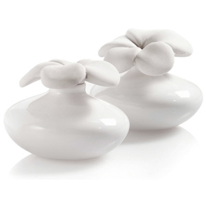 Millefiori Air Design – aroma difuzér Mini květ, bílý 2 ks