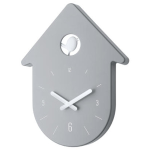TOC-TOC nástěnné hodiny KOZIOL (Barva šedé)
