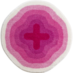 Grund KARIM 03 - Koupelnové předložky růžové průměr 60 cm