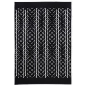 Moderní kusový koberec Capri 102556 černý Typ: 70x140 cm