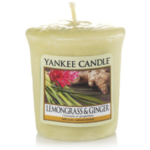 Yankee Candle – votivní svíčka Lemongrass and Ginger 49 g