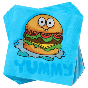 APRÉS Papírové ubrousky burger Yummy