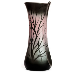 Malovaná váza ELA 15x13x36 cm