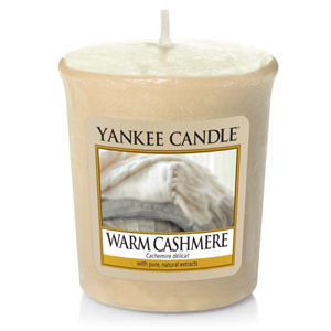 Yankee Candle – votivní svíčka Warm Cashmere 49 g