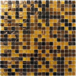 MOSAGRES GM22-24-25 Mozaika sklo goldstar žíhaná mix