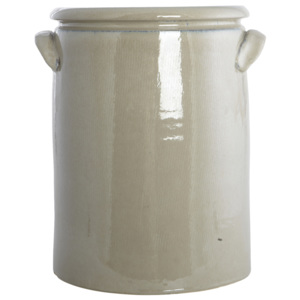 Béžový květináč Pottery XL, Vemzu