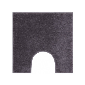 Grund ROMAN - Koupelnové předložky šedé 50x50 cm s výřezem pro WC