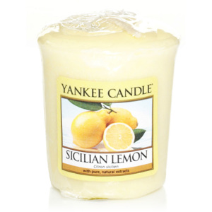 Yankee Candle – votivní svíčka Sicilian Lemon 49 g