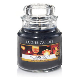 Yankee Candle – vonná svíčka Autumn Night, malá 104 g