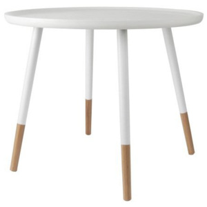 PRESENT TIME Odkládací stolek Graceful XL – bílý