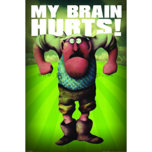 Plakát - Monty Python My Brain Hurts
