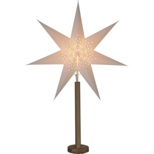 Béžová svítící hvězda Best Season Elice, 87 x 60 cm