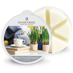 Vonný vosk Goose Creek Candle "White Tea Bergamot"