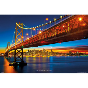Plakát - San Francisco (Bay Bridge)
