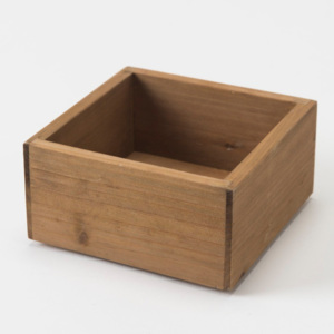 Úložný box z jedlového dřeva Compactor Vintage Box, šířka 14 cm