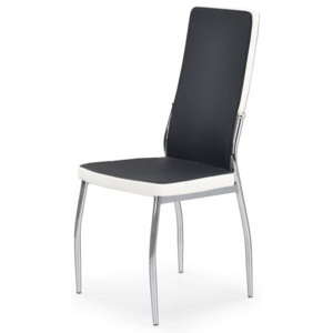 Halmar Jídelní židle K210 šedo-bílá