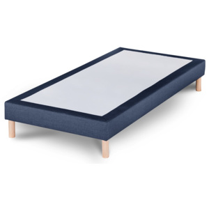 Tmavě modrá postel Stella Cadente Sommier, 90 x 200  cm