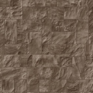 Vliesové tapety na zeď Origin 42102-40, kámen obkladový hnědý, rozměr 10,05 m x 0,53 m, P+S International