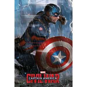 Plakát - Captain America Civil War (Captain)