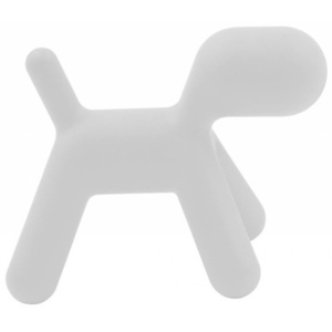 Bílá stolička Magis Puppy, délka 43 cm