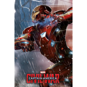 Plakát - Captain America Civil War (Iron Man)