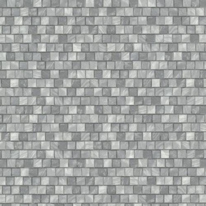 Vliesové tapety na zeď Origin 42103-40, mozaika šedá, rozměr 10,05 m x 0,53 m, P+S International