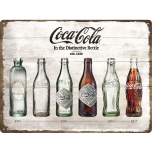 Nostalgic Art Plechová cedule – Coca-Cola (Láhve) 30x40 cm