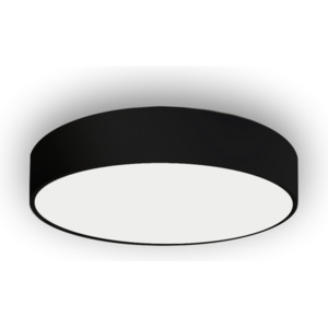 Kulaté přísazné svítidlo černé, 600 mm, 48W, WhiteSET