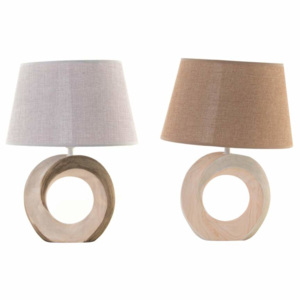 IN-spirace Keramická stolní lampa Round 32x20x41cm Barva: šedá